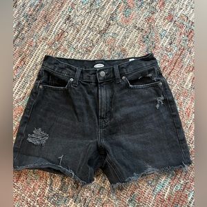 Black Old Navy shorts, size 2